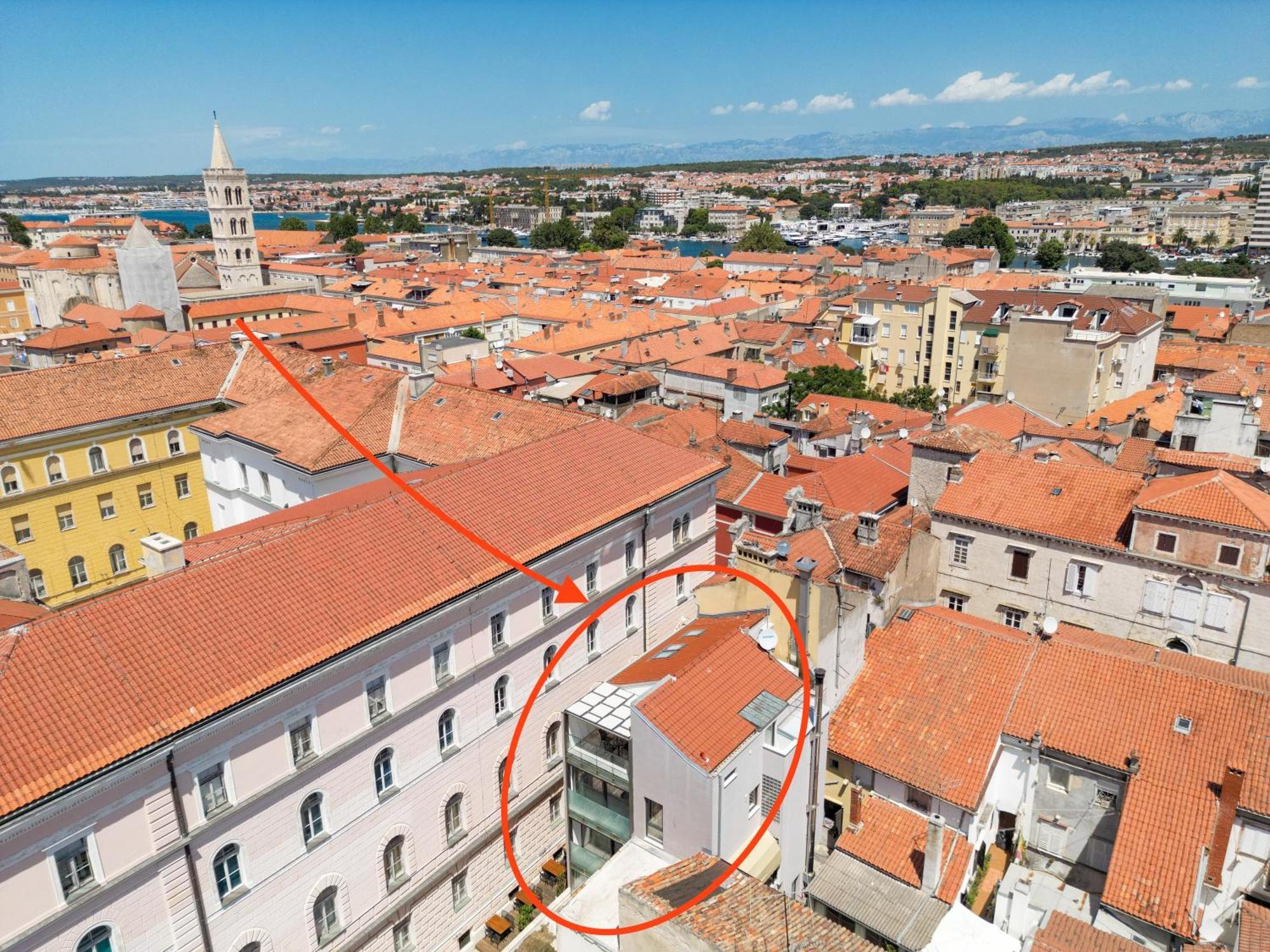 Marilla Apartments Zadar Eksteriør billede